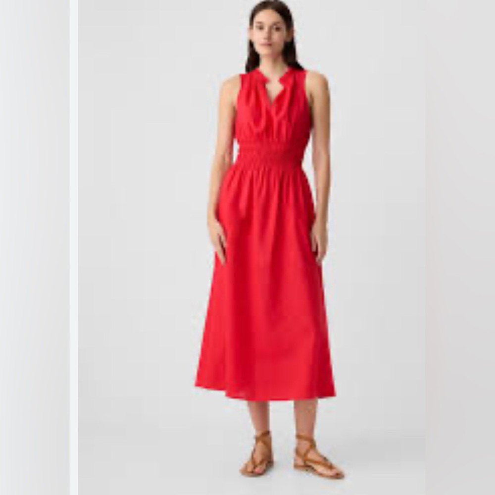GAP Red Maxi Dress